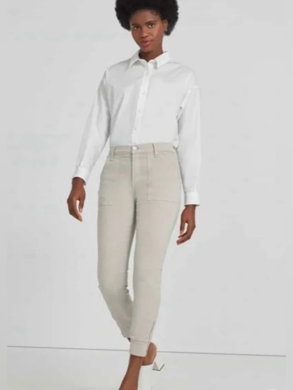 J Brand | Arkin Ankle Jogger in Driftwood | Size 28